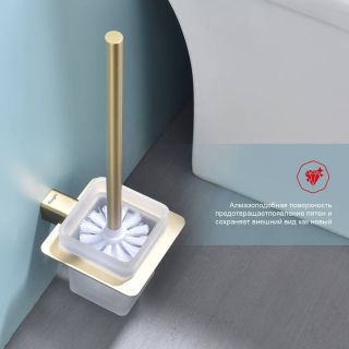 Ёршик настенный Raglo R301.10.03 золотой сатин